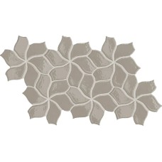 Мозаїка grey glossy flower 23 1 x 40 3 - 23.1x40.3 TYBFG69 Botanica з колекції Botanica Botanica