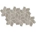 Мозаїка grey glossy flower 23 1 x 40 3 - 23.1x40.3 TYBFG69 Botanica з колекції Botanica Mutina