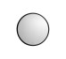 ROUND, Дзеркало 60 см, з підсвіткою, сенсорне управління, mirror_matt black (100334356)
