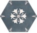 Плитка Lily Teal - 22x25 00ZESC4 Hexagon з колекції Hexagon Elios