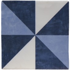15x15 New Pop Dec. 5 Blue-New Pop з колекції New Pop New Pop Керамічна плитка Cevica