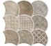 Мозаїка 30.7x30.7 Scale Boho Taupe Realonda Scale Boho з колекції Scale Boho Realonda