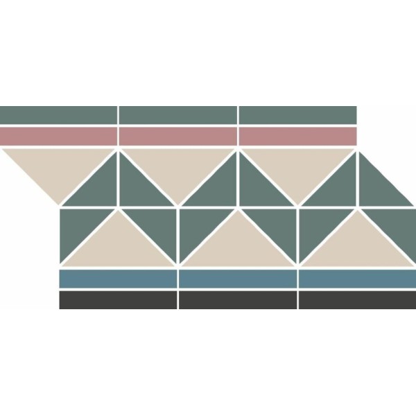 Бордюр Border 19.5x42.2 Kaliningrad Top Cer з колекції Kaliningrad TopCer