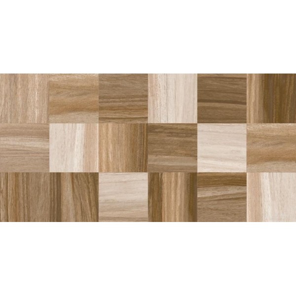 Плитка Mohogany Chevron 11x54 Sleek Wood Emil Ceramica з колекції Sleek Wood Emil Ceramica