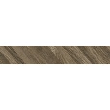 9L7180 WOOD CHEVRON LEFT 15х90 (плитка для пола и стен), коричневая