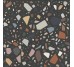 Плитка 18.6x18.6 CNF108M Nero Multicolor Quintessenza Confetti з колекції Confetti Quintessenza