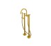LIGNAGE CROSS, Змішувач підлоговий для ванни, brushed gold (100311367)