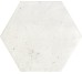 Плитка 13,9x16 Mars Hex White-Mars-A034621 з колекції Mars Carmen