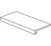 Сходинка (30x120) Traces Pearl gradone a costa retta satin - Traces з колекції Traces Unicom Starker