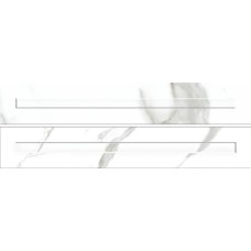 Декор (20x120) 66771 Monolite (set 2 pz) - Statuario з колекції Statuario Statuario