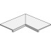 Бортик для бассейна ALCHEMY ANG.P.V. POOL COPING INTERNAL CORNER IRON - 60x60 Alchemy из коллекции Alchemy Peronda