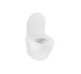 Унітаз підвісний безобідковий Kroner Harz WHI493736 RIMLESS з сидінням Slim Duroplast / Soft-close / Quick relase (KH493736WHIR) Kroner