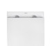 Унітаз підвісний безобідковий Kroner Harz WHI493736 RIMLESS з сидінням Slim Duroplast / Soft-close / Quick relase (KH493736WHIR) Kroner