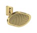 Верхній душ Axor ShowerSphere 370х220 2jet EcoSmart з регульованим кронштейном, Polished Gold Optic (39746990)