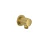 20543N0-15 NOVA FONTE Puristic Шланговое подключение, брашированное золото (1 сорт) Бренди>Kludi