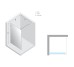 Душова кабіна walk in AVEXA 60x200 скло clear ACTIVE SHIELD 8mm