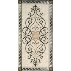 Мозаика (78.9x158) 68306 Rosone Mos. White-blac - Exclusive из коллекции Exclusive Exclusive Керамическая плитка Versace
