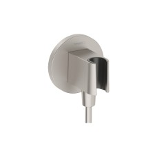 Шлангове під'єднання FixFit Porter S з тримачем, Stainless Steel Optic (26888800) Шлангове під'єднання FixFit Porter S з тримачем, Stainless Steel Optic (26888800) FIXFIT PORTER