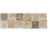 Бордюр (32.7x10) B6006- Fasciaebsuretesabbia/Bruno//Avorio - Azteca-Maya з колекції Azteca-Maya Settecento