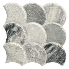 Мозаика 30.7x30.7 SCALE STONE STEEL Scale Stone из коллекции Scale Stone