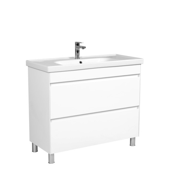 Тумба Валенсия 100 см с умывальником Frame Aqua Rodos