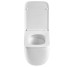 DGR0760111W Grid Подвесной безобедочный унитаз с крышкой soft-close, Vortex Flush, белый (1 сорт)