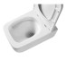 DGR0760111W Grid Подвесной безобедочный унитаз с крышкой soft-close, Vortex Flush, белый (1 сорт)
