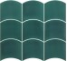 Плитка 12X12 Wave Teal Grassy 28840 Equipe из коллекции Wave Equipe