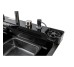 Кухонная мойка KARAFA-4 7546  черная из нержавеющей стали 75*46*22 BLACK ( А0059854 ) Insana