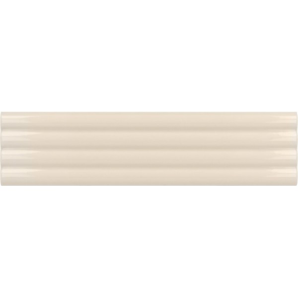 Плитка 5X20 Costa Nova Onda Beige Pale Glossy 28497 Equipe з колекції Costa Nova Equipe