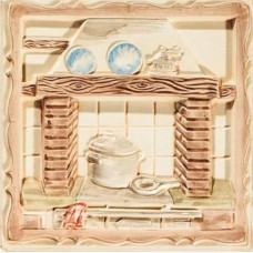 Декор Charming Brown Decor 2 15x15 Fiesta El Barco з колекції Fiesta El Barco ELECTA Керамічна плитка GRAZIA