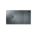 Поддон TERRAN 120x90 графит, искусственный камень (с сифоном и трапом) AP014B038401200