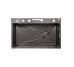 Кухонна мийка Kroner KRP Schwarze - SET7546ARTHM PVD (3.0/0.8 мм) Kroner