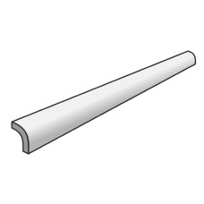 Спецелемент White Spigolo 1x30.5 Pat Fap з колекції Pat Fap Спецелемент White Spigolo 1x30.5 Pat Fap з колекції Pat Fap