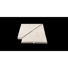Решітка Кутова 28*28 Esquina Rejilla Ceramica Pro Siracusa Blanco Sb-13038