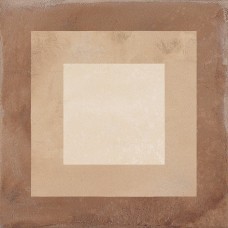 Декор (20x20) 0377 TER. QUADRATO VERS.C - Terra з колекції Terra Terra Керамическая плитка Marca Corona