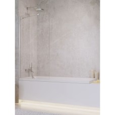 Шторка на ванну Idea PNJ 600x1500 хром/прозрачная