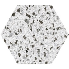 VENICE WHITE HEX 22x25 (шестигранник) (плитка для підлоги та стін)