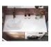 Умивальник NEW YORK 1200 L Miraggio