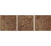 Декор (15х15) 7153191 RAJA RED INSERTO ETNICO 1/2/3 из коллекции Nepal AlfaLux