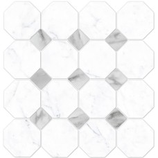 Мозаїка (30x30) 6000413 Carrara Ottagona - Carrara з колекції Carrara Мозаїка (30x30) 6000413 Carrara Ottagona - Carrara з колекції Carrara Carrara Керамічна плитка Vallelunga
