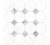Мозаїка (30x30) 6000413 Carrara Ottagona - Carrara злекції Carrara Vallelunga