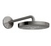 Верхний душ Axor One 280 1jet со стеновым кронштейном, Polished Black Chrome (48491330)