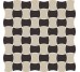Мозаика Modernizm Nero (3,6x4,4) Mix C 308,6x308,6 Paradyz Paradyz