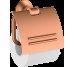 Держатель туалетной бумаги настенный с крышкой Axor Montreux Brushed Bronze 42036140