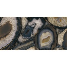 Плитка 162*324 Level Marmi Agate Black A Full Lap Mesh-Mounted 12 Mm Elx2