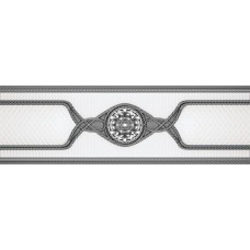 Бордюр Cenefa Gris 8x25 Embassy из коллекции Embassy Embassy Керамическая плитка Undefasa