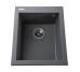 Гранітна мийка Globus Lux LAMA сірий металік 410х500мм-А0003 Globus Lux