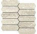 Мозаїка Mosaic Picked Pure Travertine Beige Matt - 26.5x27.8 DC3605 Pure Travertine з колекції Pure Travertine Aleluia