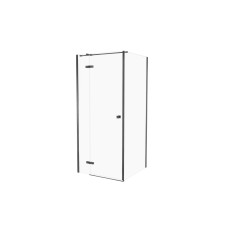 Душова кабіна прям.KALIBRA BLACK 100x80x195 скло clear ACTIVE SHIELD 6мм Душова кабіна прям.KALIBRA BLACK 100x80x195 скло clear ACTIVE SHIELD 6мм